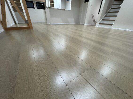 ワンニャンすべらんフロアコーティング_施工後