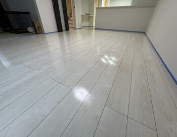 シリコンフロアコーティング_施工後
