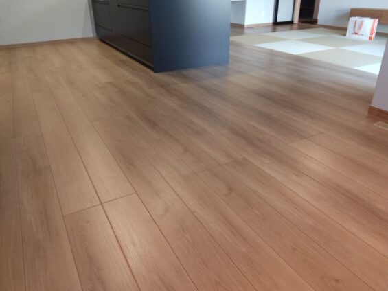 ワンニャンすべらんフロアコーティング_施工後