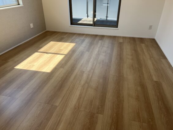 セラミックガラスフロアコーティング微光沢_施工前