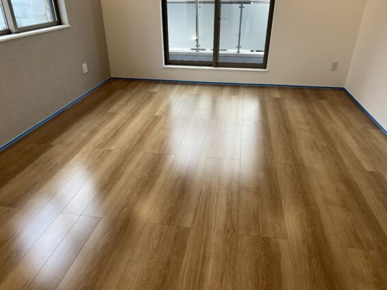 セラミックガラスフロアコーティング微光沢_施工後