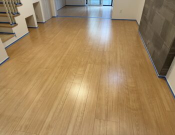 セラミックガラスフロアコーティング微光沢_施工後
