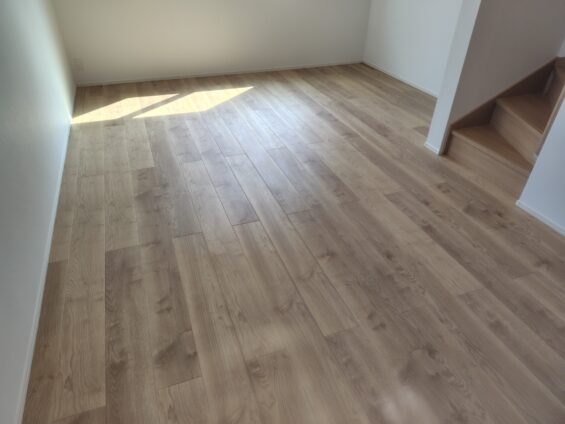 セラミックガラスフロアコーティング光沢_施工前