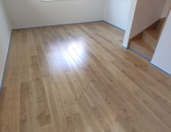 セラミックガラスフロアコーティング光沢_施工後