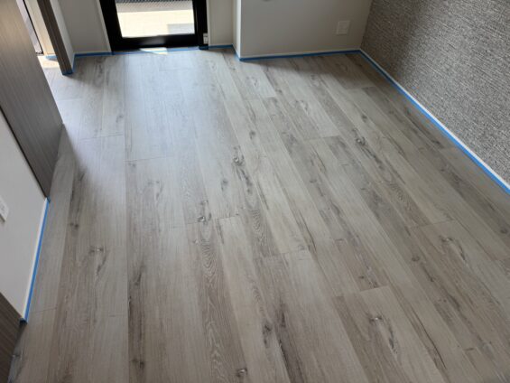 セラミックガラスフロアコーティング微光沢_施工前