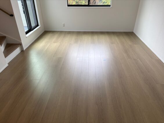 セラミックガラスフロアコーティング微光沢_施工前