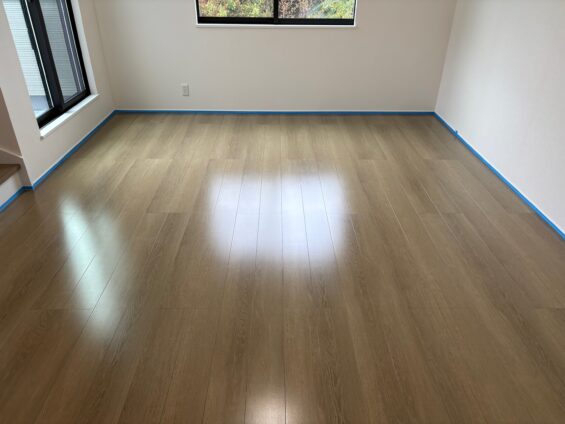 セラミックガラスフロアコーティング微光沢_施工後