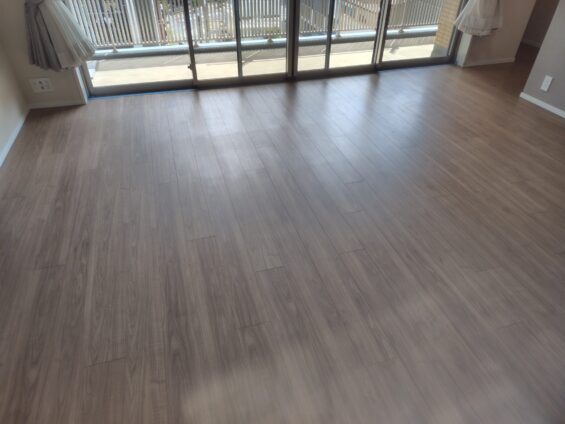 シリコンフロアコーティング_施工前