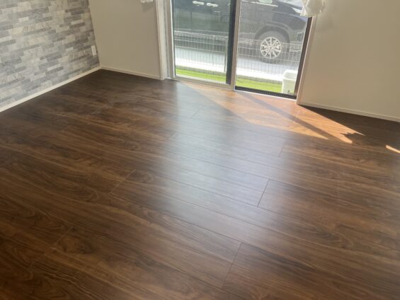 セラミックガラスフロアコーティング微光沢_施工前