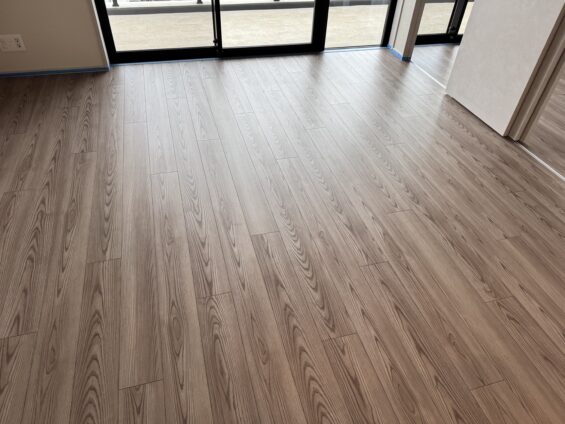 セラミックガラスフロアコーティング微光沢_施工前