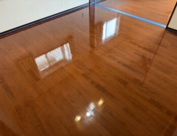 シリコンフロアコーティング_施工後