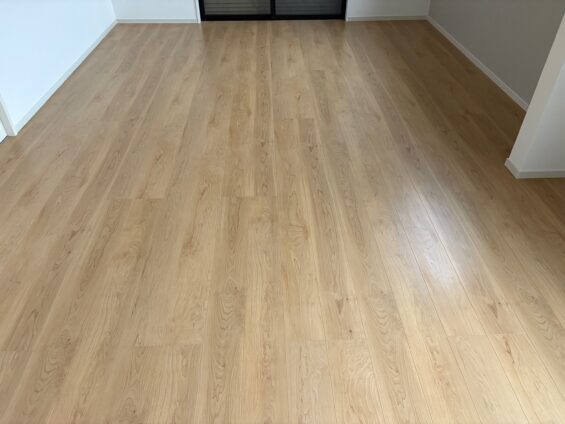 シリコンフロアコーティング_施工前