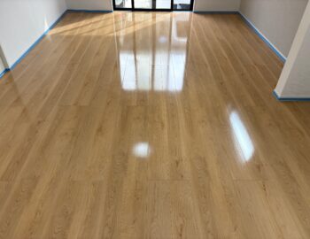 シリコンフロアコーティング_施工後