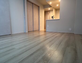 セラミックガラスフロアコーティング微光沢_施工後