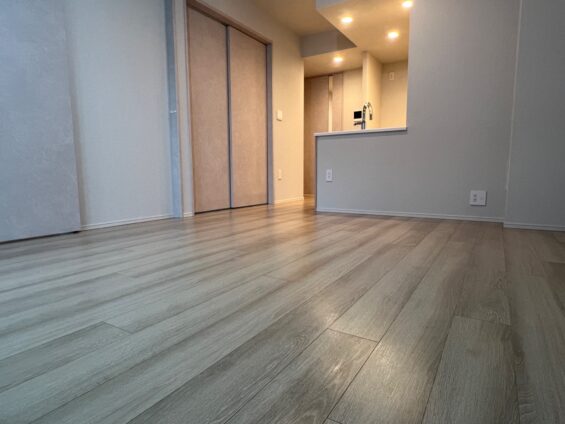 セラミックガラスフロアコーティング微光沢_施工後