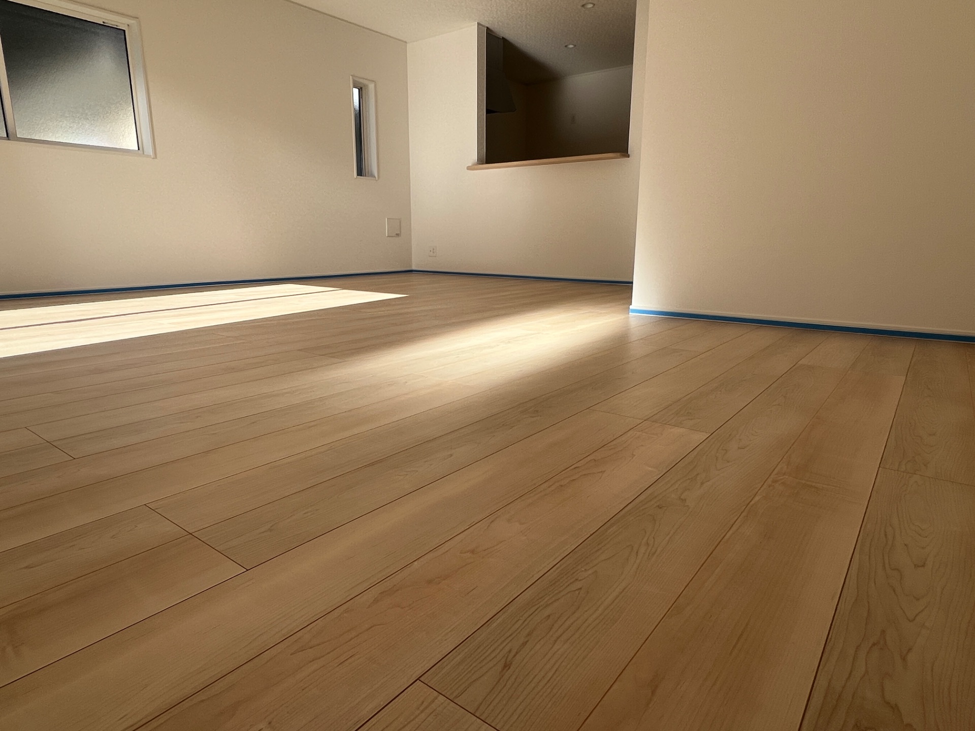 coatinghouse-kagoshima-kagoshima-shinchikukodate-before フロアコーティング施工事例 施工前|鹿児島県鹿児島市 ご新築戸建て L様邸の床の状態