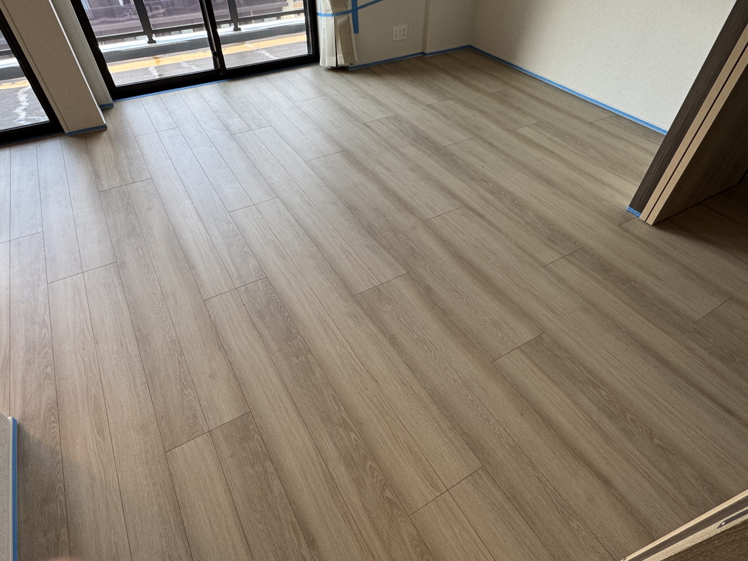 coatinghouse-miyagi-sendai-shinchikumansion-before フロアコーティング施工事例 施工前|宮城県仙台市 ご新築マンション H様邸の床の状態