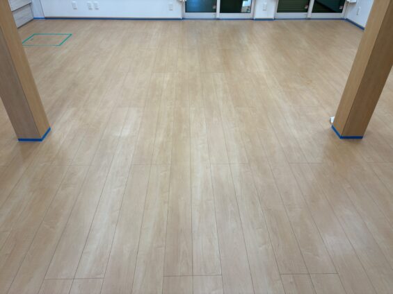 埼玉フロアコーティング施工事例 施工前|埼玉県さいたま市 ご入居中戸建て K様邸の床の状態