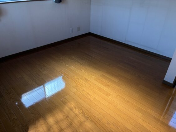 板橋区フロアコーティング施工事例 施工後|東京都板橋区 中古戸建て O様邸 コーティングハウス シリコンフロアコーティング施工済み