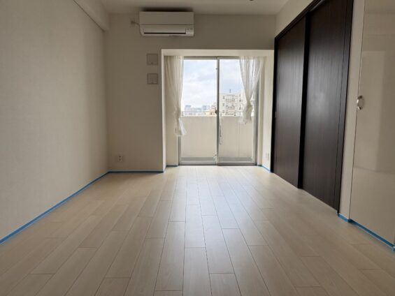 【施工前】東京都文京区 リノベーション済みマンション K様邸 ガラスフロアコーティング施工事例 施工前の状態