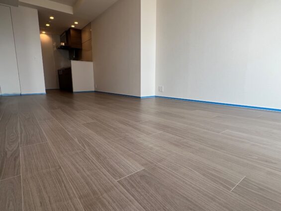 【施工前】東京都江戸川区 ご新築マンション Ｍ様邸 フローリング
