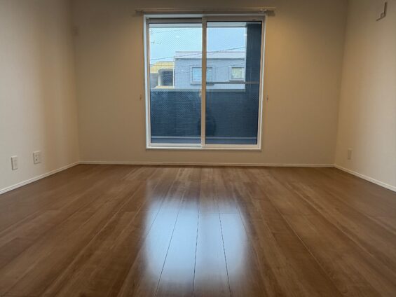【施工後】東京都昭島市 ご新築戸建て Ｍ様邸 ガラスフロアコーティング施工事例 コーティングハウス ガラスフロアコーティング施工済み