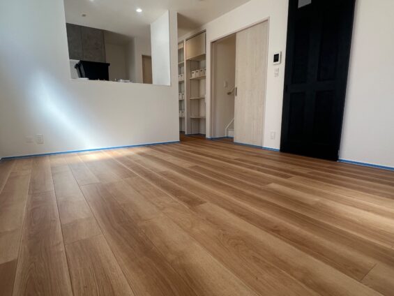 【施工前】東京都練馬区 ご新築戸建て Ｙ様邸 セラミックガラスフロアコーティング施工事例 施工前の状態