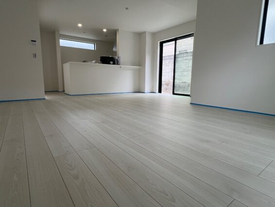 【施工前】東京都大田区 ご新築戸建て Ｏ様邸 セラミックガラスフロアコーティング施工事例 施工前の状態