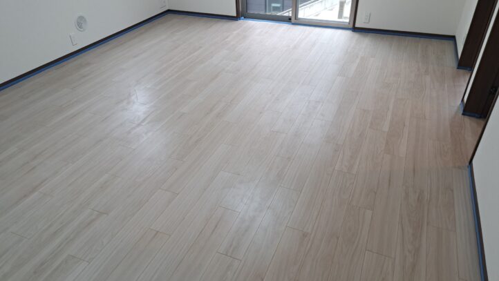 【施工前】東京都品川区 リノベーション済みマンション Ｎ様邸 セラミックガラスフロアコーティング施工事例 施工前の状態