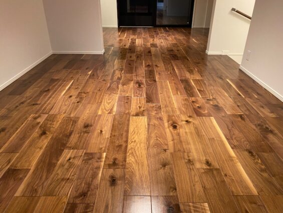 【施工後】東京都目黒区 ご新築戸建て Ｋ様邸 セラミックガラスフロアコーティング施工事例 コーティングハウス セラミックガラスフロアコーティング施工済み