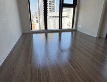 【施工後】東京都大田区 ご新築マンション Ｋ様邸 セラミックガラスフロアコーティング施工事例 コーティングハウス セラミックガラスフロアコーティング施工済み