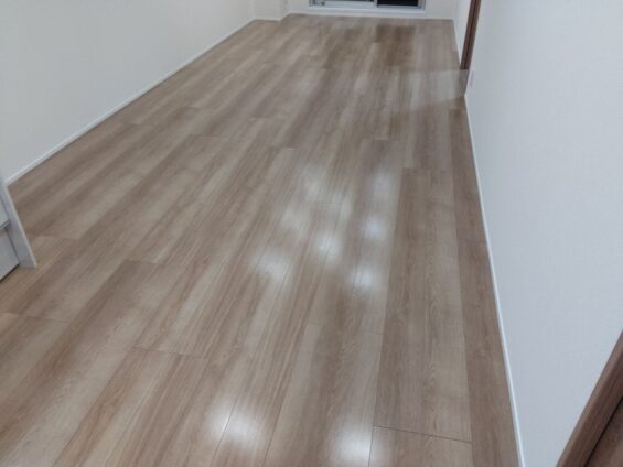 【施工後】千葉県千葉市 ご新築マンション Ｔ様邸 コーティングハウス フロアコーティング施工済み