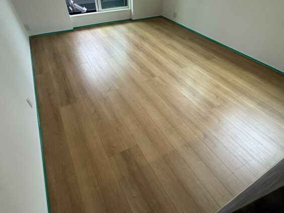 埼玉フロアコーティング施工事例 施工前|埼玉県さいたま市 ご新築戸建て T様邸の床の状態