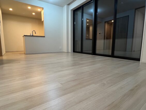 文京区フロアコーティング施工事例 施工後｜東京都文京区 ご新築マンション T様邸 コーティングハウス セラミックガラスフロアコーティング施工済み