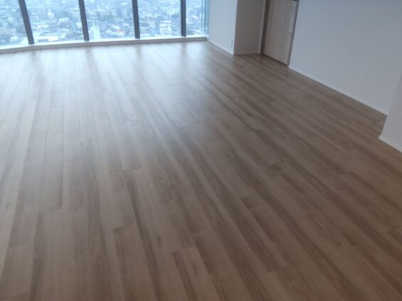 【施工後】東京都中野区 ご新築マンション Ｋ様邸 ワンニャンすべらん施工事例 コーティングハウス ワンニャンすべらん施工済み