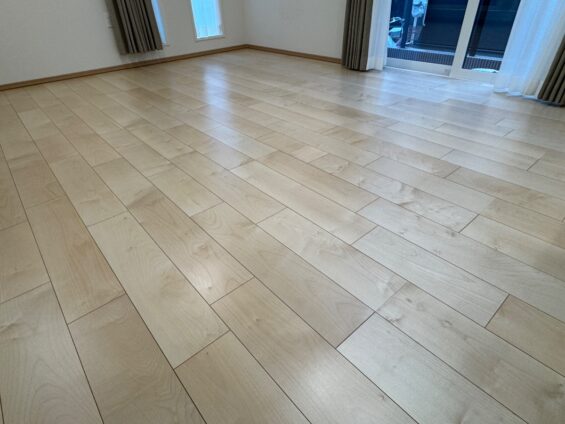 【施工後】東京都杉並区 ご新築戸建て Ｓ様邸 ワンニャンすべらん施工事例 コーティングハウス ワンニャンすべらん施工済み