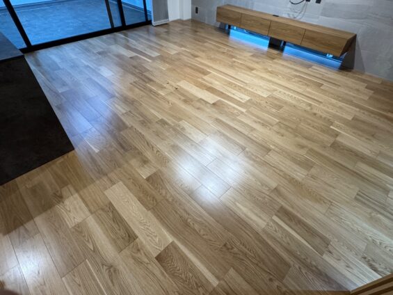 【施工後】神奈川県横浜市 ご新築戸建て Ｓ様邸 ワンニャンすべらん施工事例 コーティングハウス ワンニャンすべらん施工済み