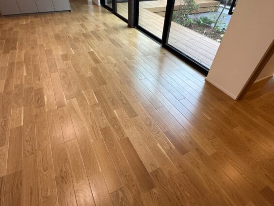 【施工後】東京都品川区 ご新築戸建て Ｍ様邸 ワンニャンすべらん施工事例 コーティングハウス ワンニャンすべらん施工済み