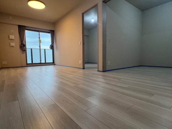 【施工前】神奈川県横浜市 ご新築マンション O様邸 ガラスフロアコーティング施工事例 施工前の状態
