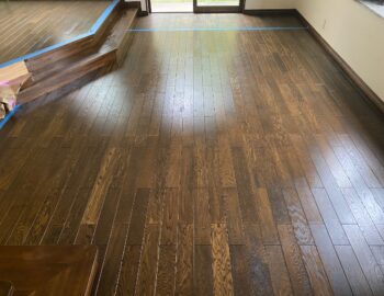 【施工後】神奈川県鎌倉市 中古戸建て Ｈ様邸 ガラスフロアコーティング施工事例 コーティングハウス ガラスフロアコーティング施工済み