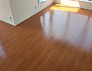 【施工後】東京都台東区 中古マンション Ｎ様邸 ガラスフロアコーティング施工事例 コーティングハウス ガラスフロアコーティング施工済み