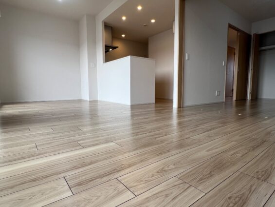 【施工後】宮城県仙台市 リノベーション済みマンション Ｓ様邸 ガラスフロアコーティング施工事例 コーティングハウス ガラスフロアコーティング施工済み