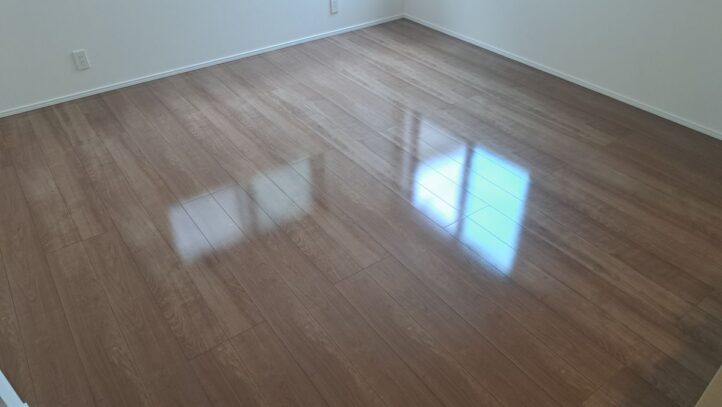 【施工後】神奈川県川崎市 ご新築戸建て Ｈ様邸 シリコンフロアコーティング施工事例 コーティングハウス シリコンフロアコーティング施工済み