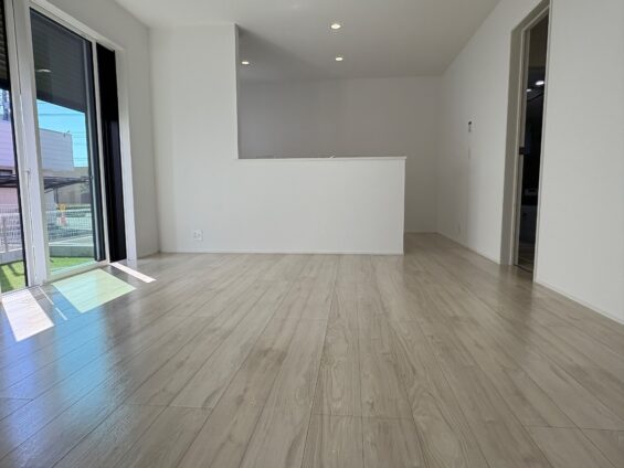 【施工後】栃木県下野市 ご新築戸建て Ｌ様邸 シリコンフロアコーティング施工事例 コーティングハウス シリコンフロアコーティング施工済み