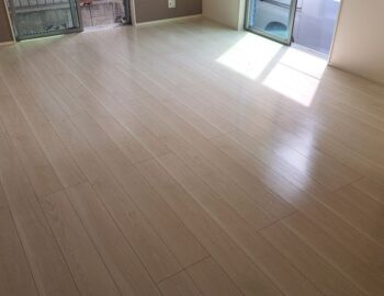 【施工後】埼玉県草加市 ご入居中戸建て Ｓ様邸 セラミックガラスフロアコーティング施工事例 コーティングハウス セラミックガラスフロアコーティング施工済み