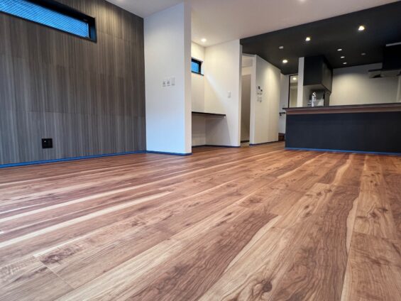 【施工前】東京都世田谷区 ご新築戸建て M様邸 セラミックガラスフロアコーティング施工事例 施工前の状態