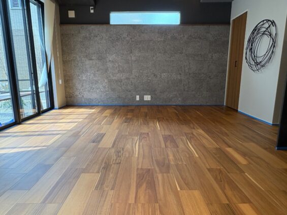 【施工前】東京都練馬区 ご新築戸建て Ｗ様邸 セラミックガラスフロアコーティング施工事例 施工前の状態