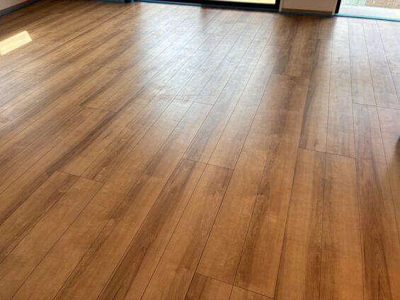 【施工前】群馬県高崎市 ご新築マンション Ｓ様邸 セラミックガラスフロアコーティング施工事例 施工前の状態