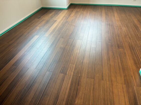 【施工前】東京都北区 ご新築戸建て Ｙ様邸 セラミックガラスフロアコーティング施工事例 施工前の状態