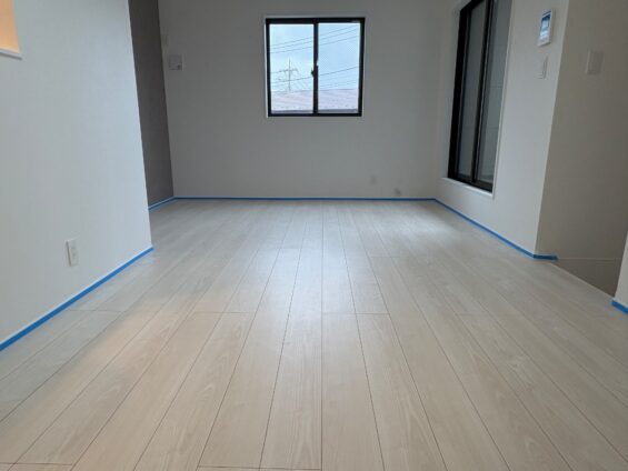 【施工前】東京都江戸川区 ご新築戸建て Ｙ様邸 セラミックガラスフロアコーティング施工事例 施工前の状態